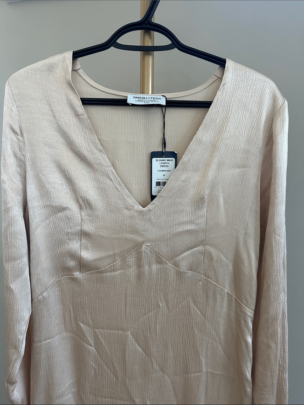 Smash + Tess Sloan Maxi Dress — Size Medium